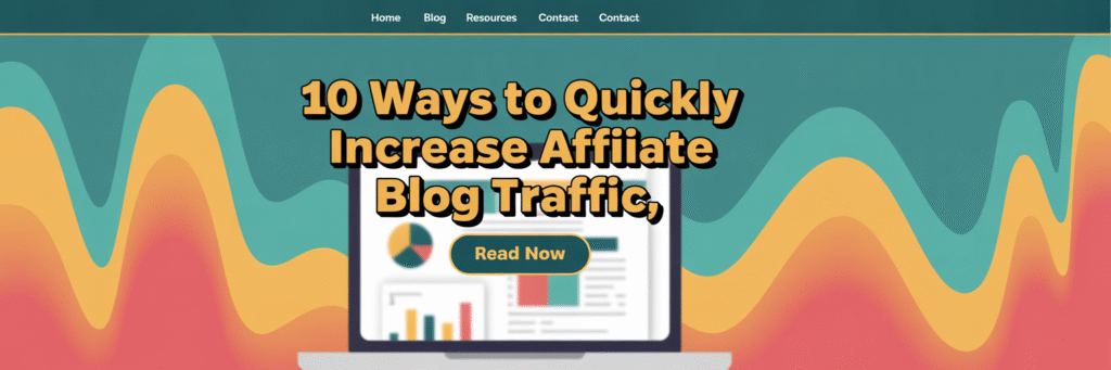 double affiliate blog traffic