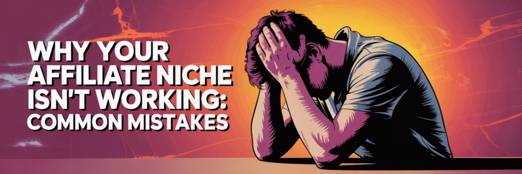 affiliate niche mistakes