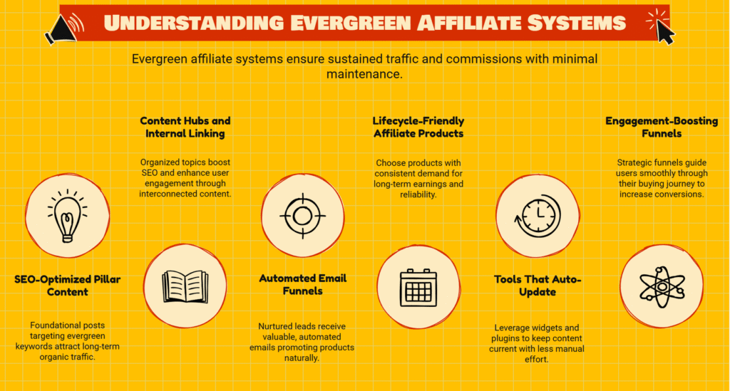 evergreen affiliate systems
