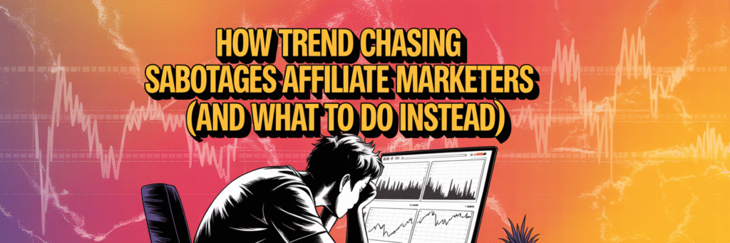 trend chasing in affiliate marketing