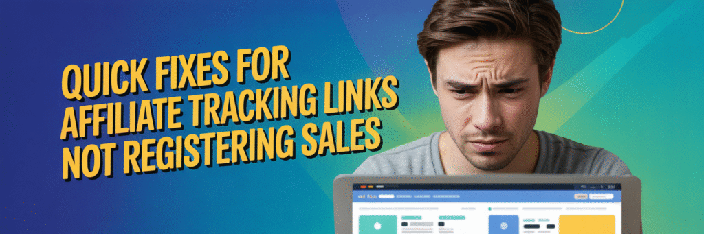 affiliate tracking link problems