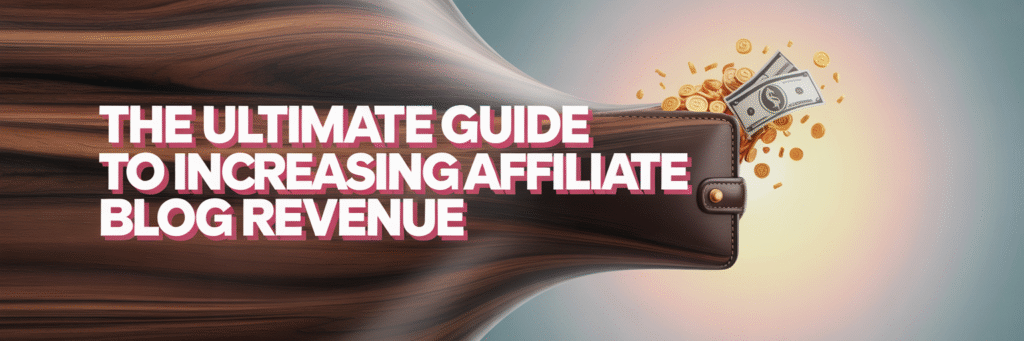 increasing affiliate blog revenue