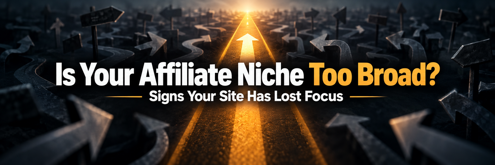 Is Your Affiliate Niche Too Broad? Signs Your Site Has Lost Focus