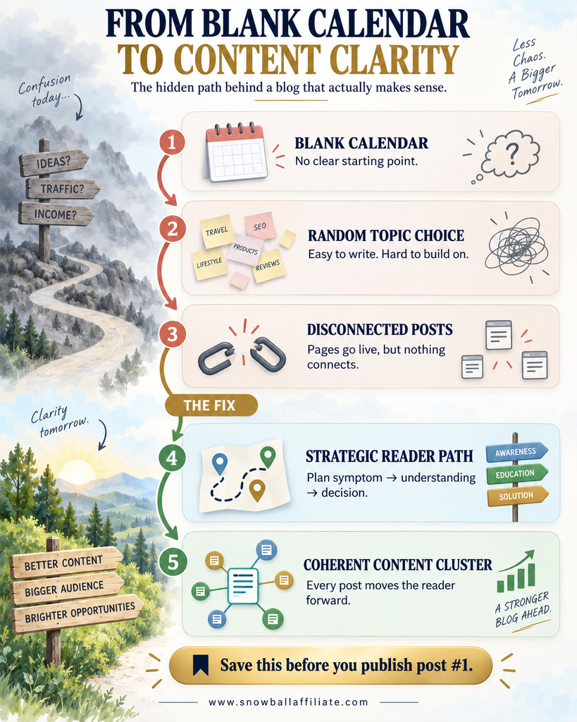 what should you write first on a new affiliate blog