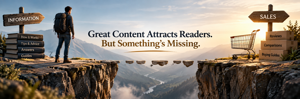 blog posts wont bring affiliate sales