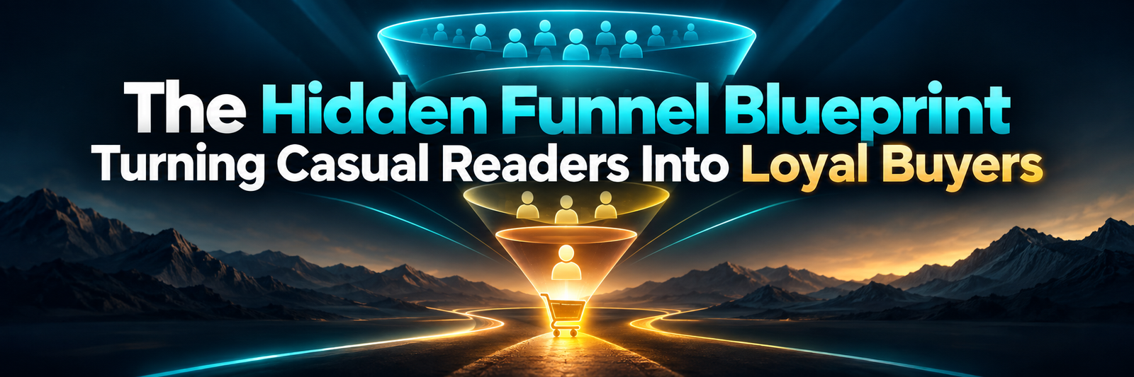 Banner: the hidden funnel blueprint turning casual readers into loyal buyers