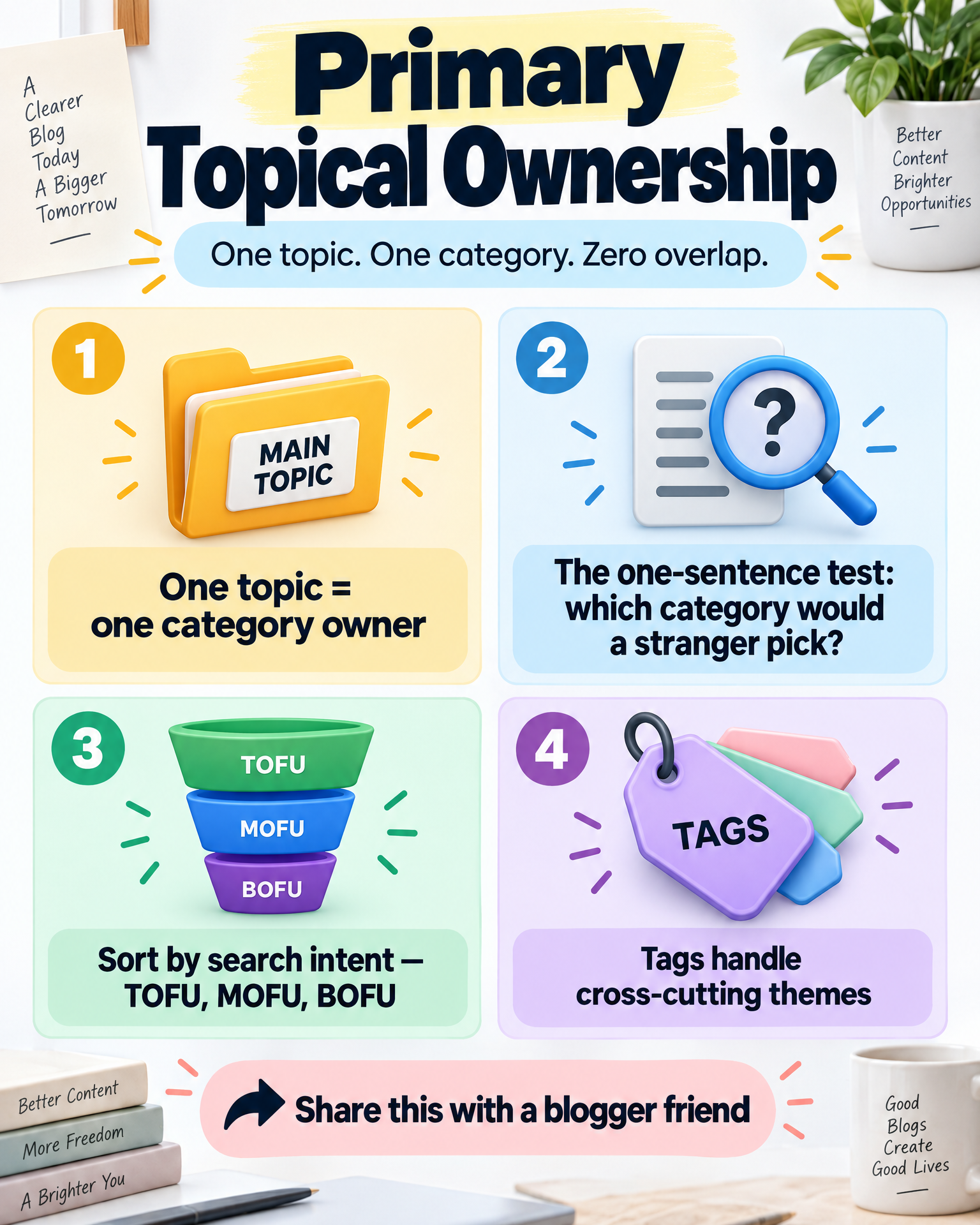 Infographic: the primary topical ownership framework